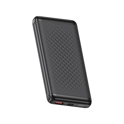 Εξωτερική Μπαταρία XO Design PB308, 10000mAh, 22.5W, QC + PD, 1 x USB-A - 1 x USB-C, Μαύρο