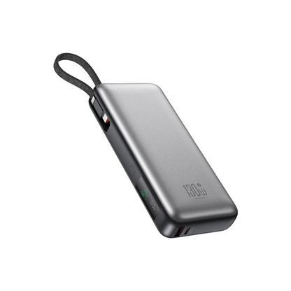 Εξωτερική Μπαταρία XO Design PR268, 20000mAh, 130W, QC + PD, 1 x USB-A - 2 x USB-C, Γκρι