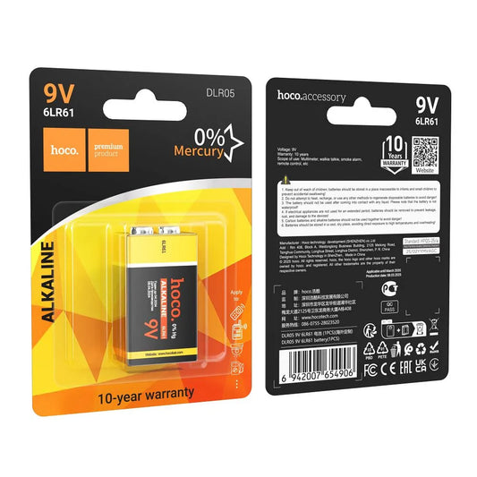 Μπαταρία HOCO DLR05, 6LR61 (9V)