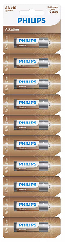 Μπαταρία Philips, AAA / LR3, Σετ 10 τεμάχια
