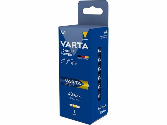 Μπαταρίες Varta Longlife Power 4906, AA / LR6, σετ 40 τεμαχίων