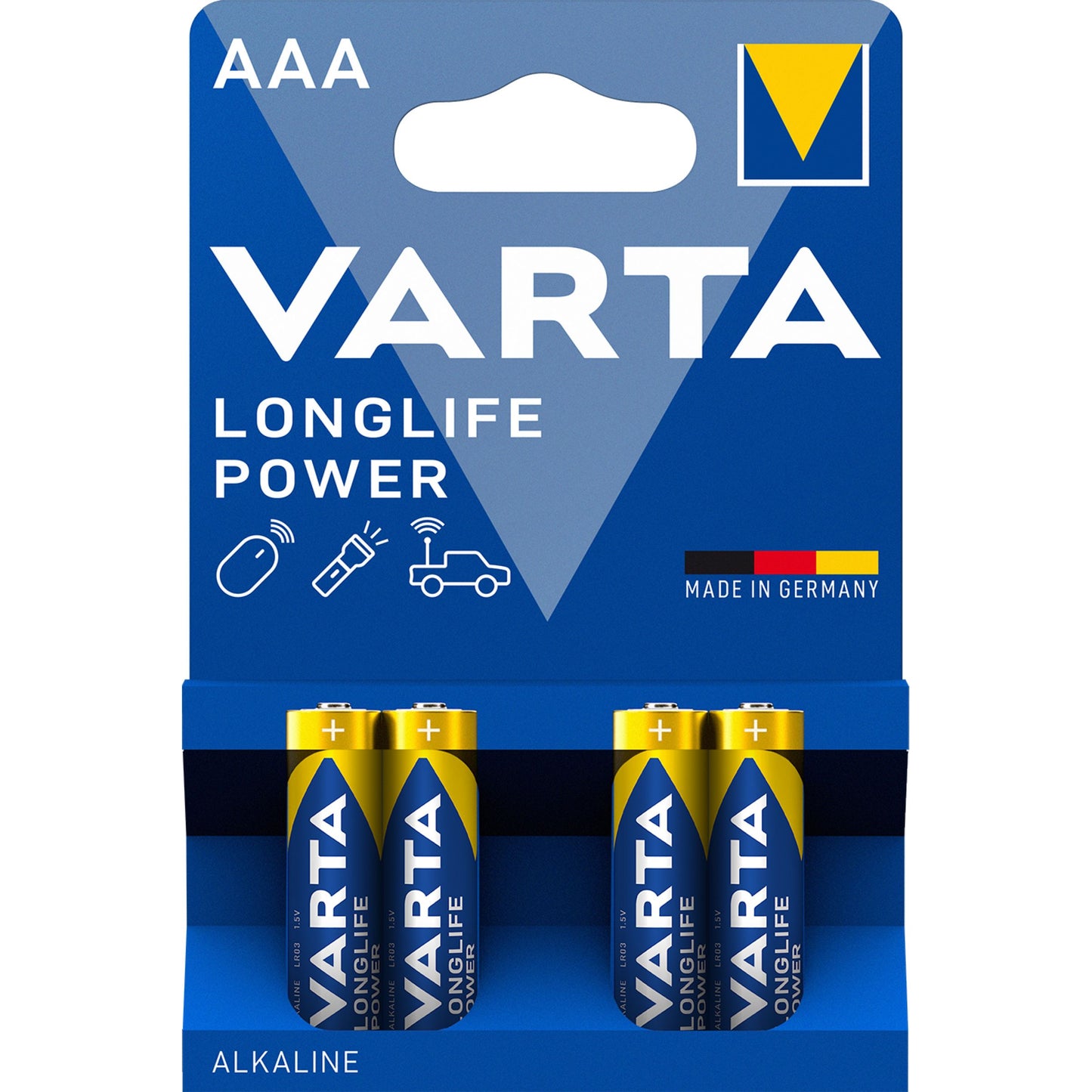 Μπαταρίες Varta Longlife Power 4903, AAA / LR3, σετ 4 τεμαχίων 04903121414