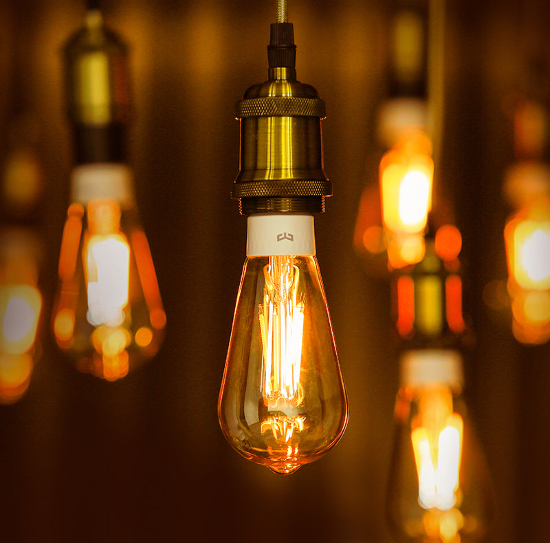 Λάμπα Φιλαμέντου Yeelight ST64, Wi-Fi, E27, 6W, 2000K, 500lm YLDP23YL