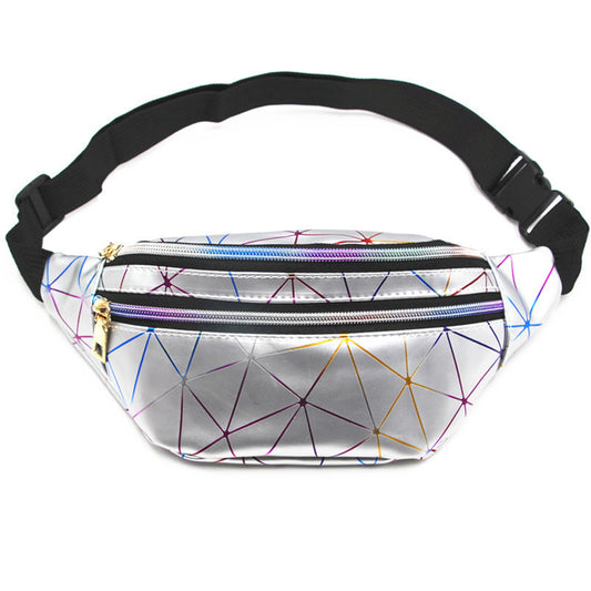 Τσαντάκι Γυναικείο Techsuit CWB1, Universal, Ασημί