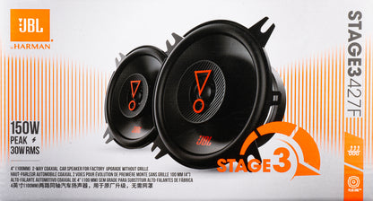 Ηχείο Αυτοκινήτου JBL Stage3 427, 30W RMS, 102.4mm, Σετ 2 τεμαχίων JBLSTAGE3427F