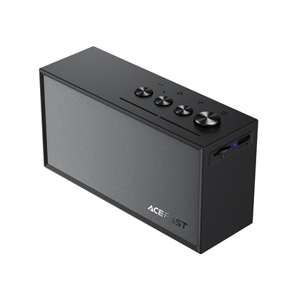 Ηχείο Bluetooth Acefast K9 Go, 7W, TWS, RGB, Αδιάβροχο, Μαύρο