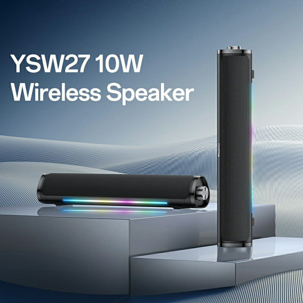 Ηχείο Bluetooth Yesido YSW27, 10W, RGB, Μαύρο