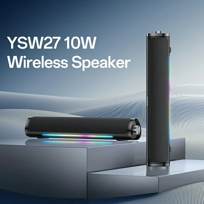 Ηχείο Bluetooth Yesido YSW27, 10W, RGB, Μαύρο