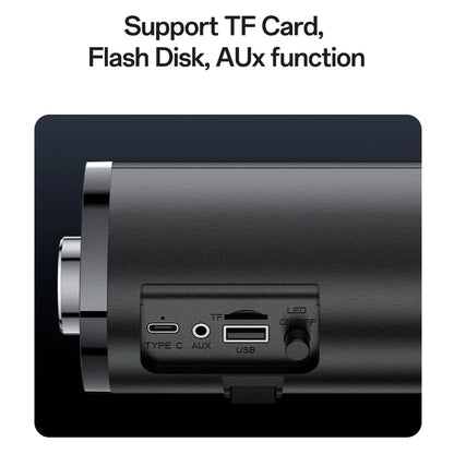 Ηχείο Bluetooth Yesido YSW27, 10W, RGB, Μαύρο