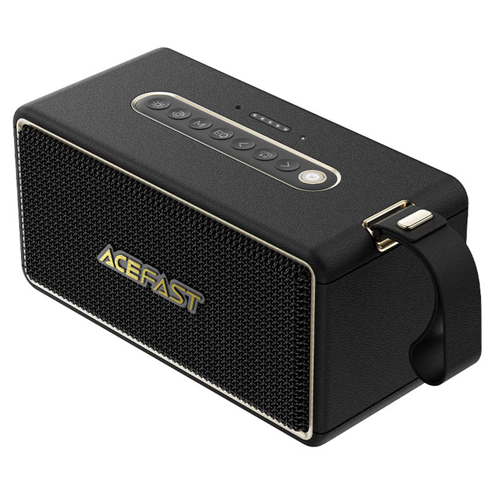 Acefast K3 Max Portable Bluetooth Speaker, 80W, RGB, Waterproof, Black