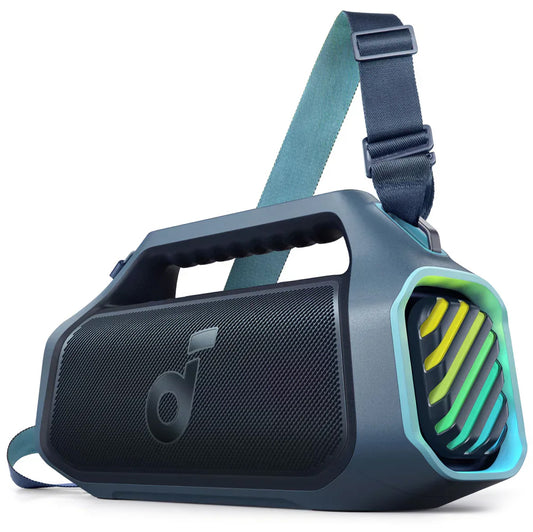 Φορητό Ηχείο Bluetooth Anker SoundCore Boom 2 Plus, 140W, TWS, RGB, Αδιάβροχο, Μπλε A3134031