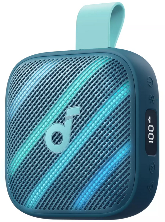 Φορητό Ηχείο Bluetooth Anker SoundCore Boom Go 3i, 15W, TWS, RGB, Αδιάβροχο, Μπλε, Επανασφραγισμένο D5103030