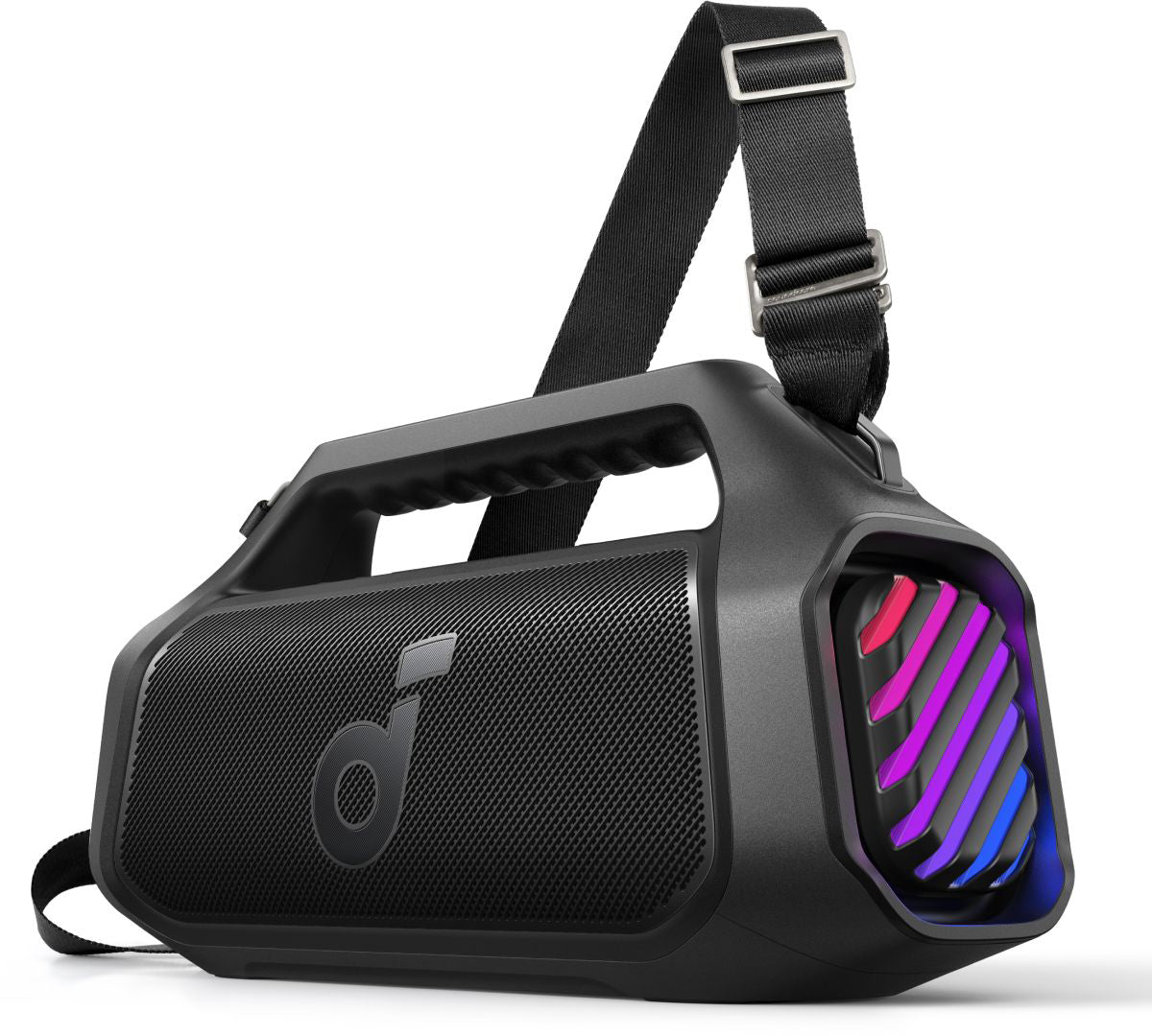 Φορητό Ηχείο Bluetooth Anker SoundCore Boom 2 Plus Νέα Έκδοση, 140W, TWS, RGB, Αδιάβροχο, Μαύρο A3134012