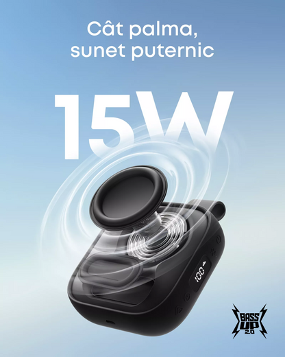 Φορητό Ηχείο Bluetooth Anker SoundCore Boom Go 3i, 15W, TWS, RGB, Αδιάβροχο, Μαύρο D5103010