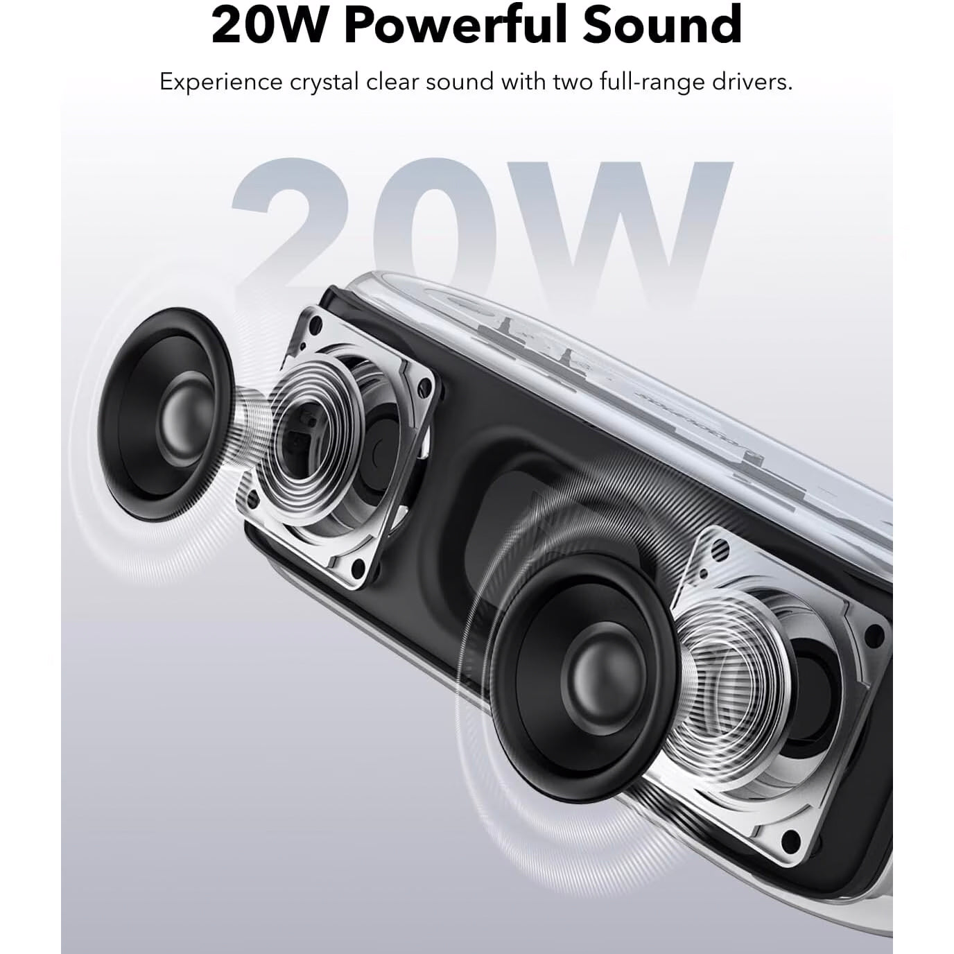 Ηχείο Bluetooth Anker SoundCore Select 2S, 20W, Αδιάβροχο, Μαύρο A3171011