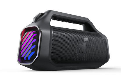 Φορητό Ηχείο Bluetooth Anker SoundCore Boom 2 Plus Νέα Έκδοση, 140W, TWS, RGB, Αδιάβροχο, Μαύρο A3134012