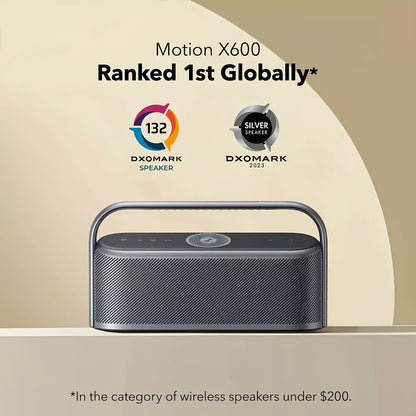 Φορητό ηχείο Bluetooth Anker SoundCore Motion X600, 50W, αδιάβροχο, μαύρο A3130011 