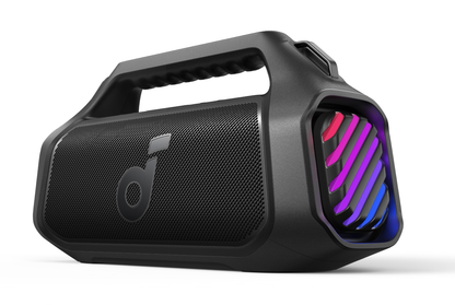 Φορητό Ηχείο Bluetooth Anker SoundCore Boom 2 Plus Νέα Έκδοση, 140W, TWS, RGB, Αδιάβροχο, Μαύρο A3134012