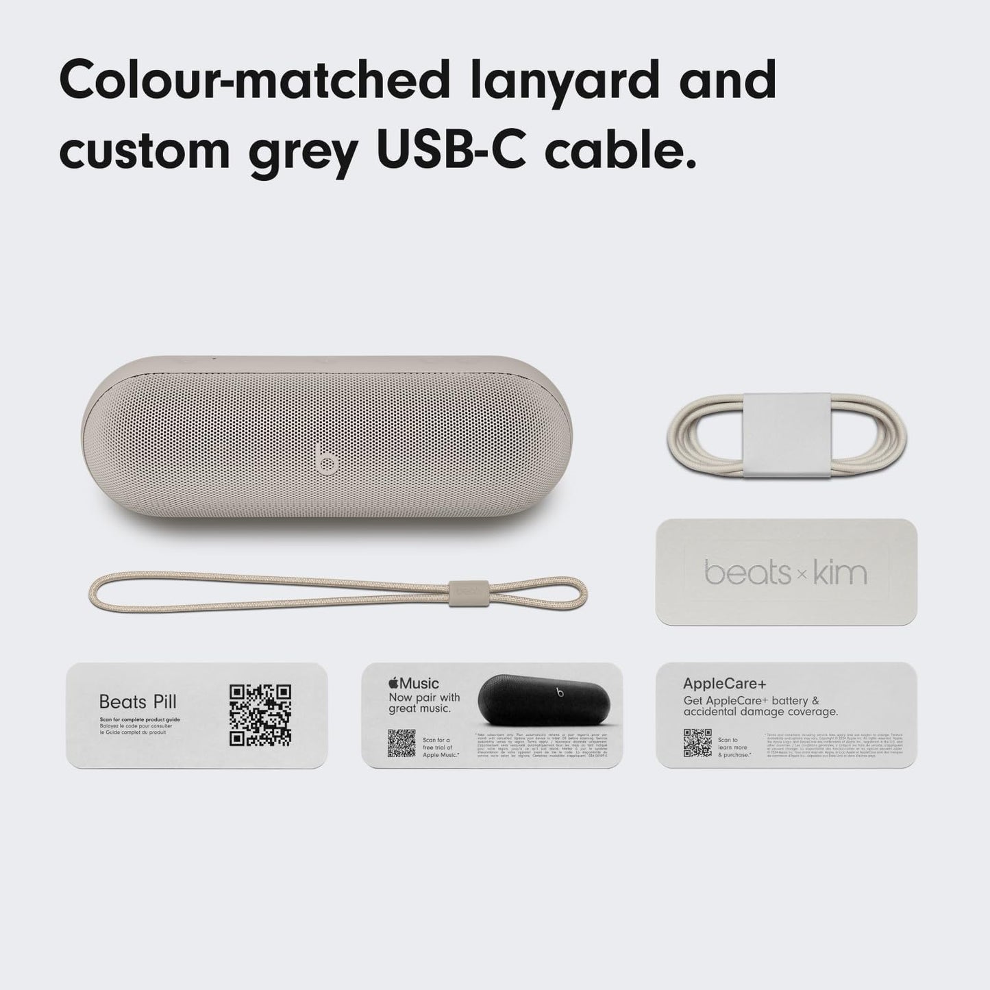 Φορητό Ηχείο Bluetooth Beats Pill Kim Kardashian Edition, Γκρι MAX24ZM/A