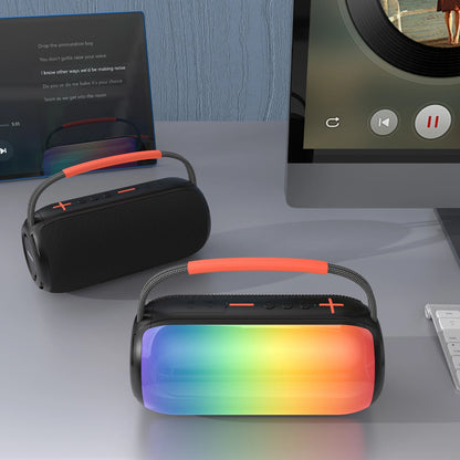 Φορητό Ηχείο Bluetooth Dudao Y21, 2 x 5W, TWS, RGB, Μαύρο