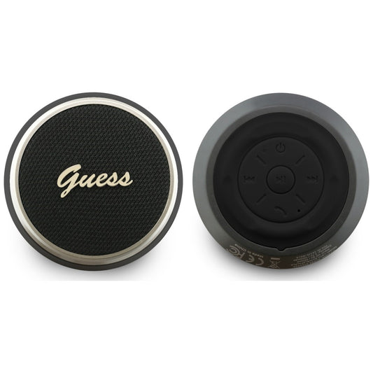 Φορητό Ηχείο Bluetooth Guess Script Metal Logo, 5W, TWS, Μαύρο