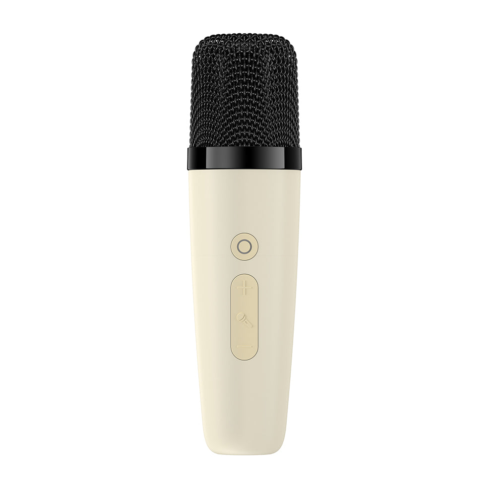 Φορητό Ηχείο Bluetooth HAVIT SK818BT Karaoke, 5W, RGB, Αδιάβροχο, Μπεζ