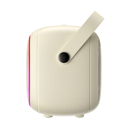 Φορητό Ηχείο Bluetooth HAVIT SK818BT Karaoke, 5W, RGB, Αδιάβροχο, Μπεζ