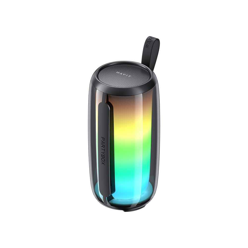 Φορητό Ηχείο Bluetooth HAVIT SK879BT, 8W, RGB, Αδιάβροχο, Μαύρο