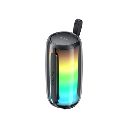 Φορητό Ηχείο Bluetooth HAVIT SK879BT, 8W, RGB, Αδιάβροχο, Μαύρο
