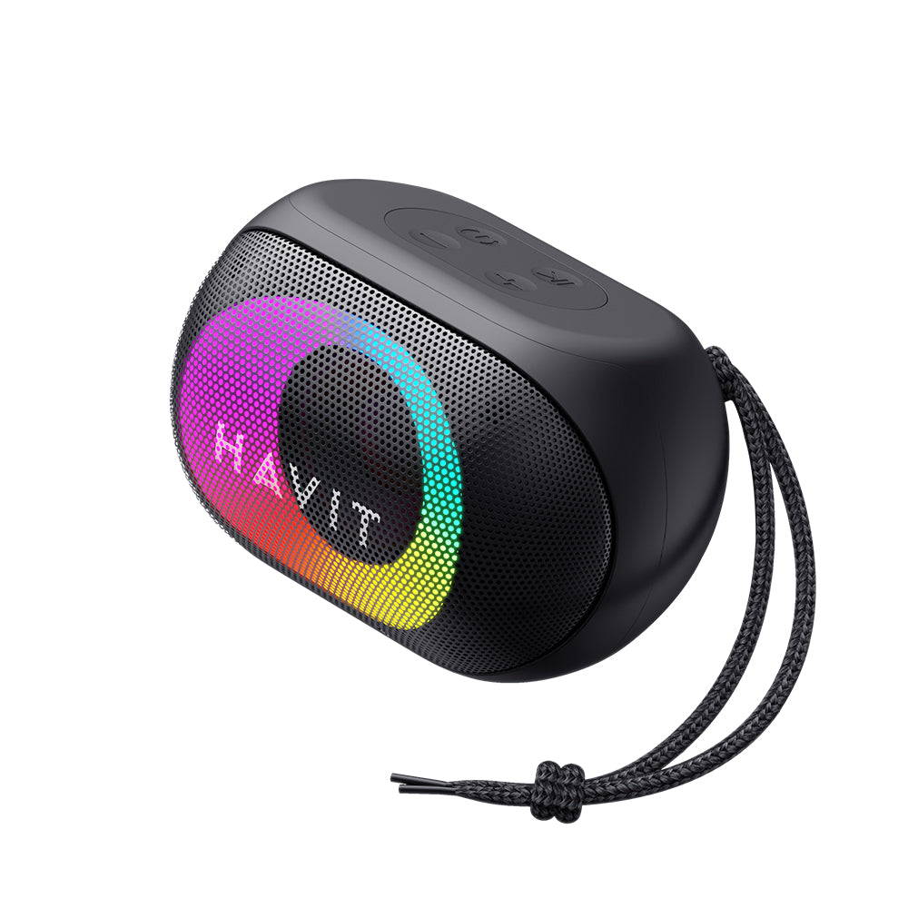 Φορητό Ηχείο Bluetooth HAVIT SK885BT, 8W, RGB, Αδιάβροχο, Μαύρο