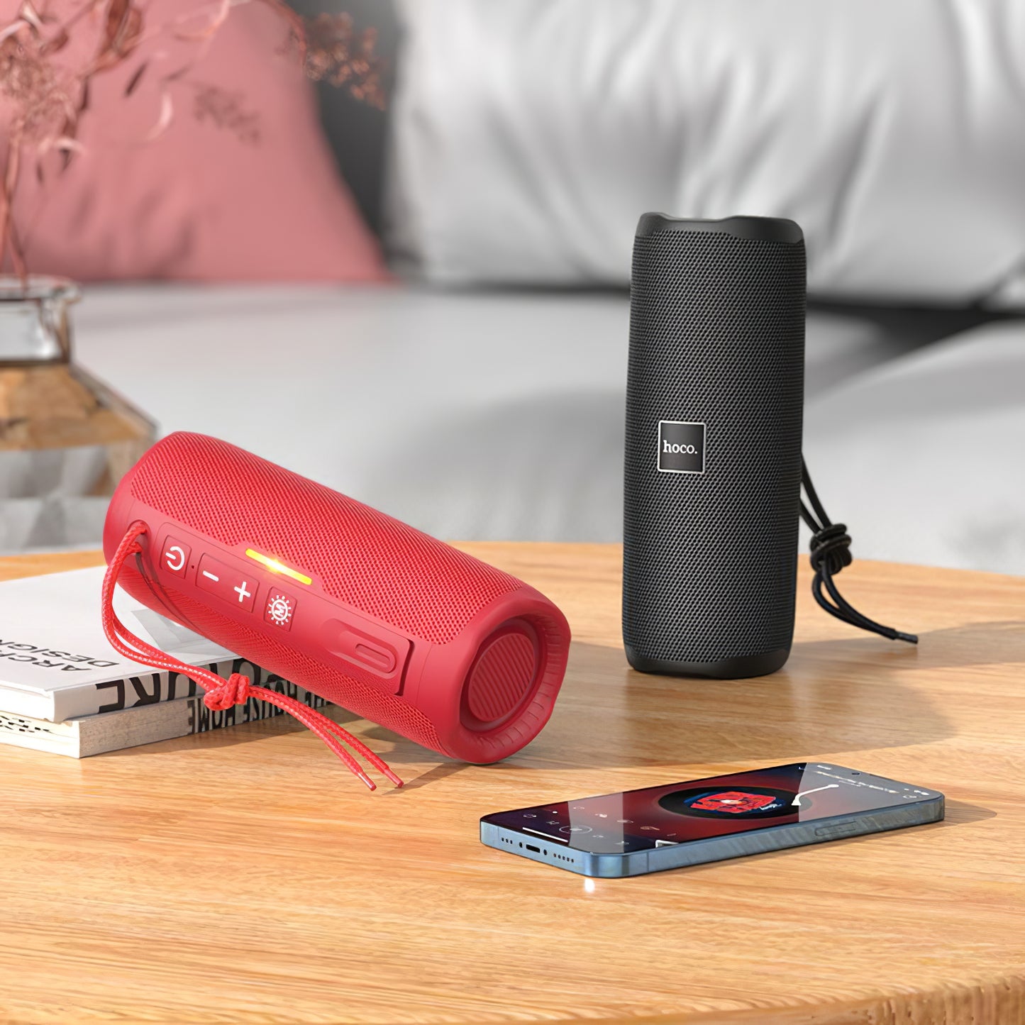 Φορητό Ηχείο Bluetooth HOCO HC16, 2 x 5W, TWS, Μαύρο