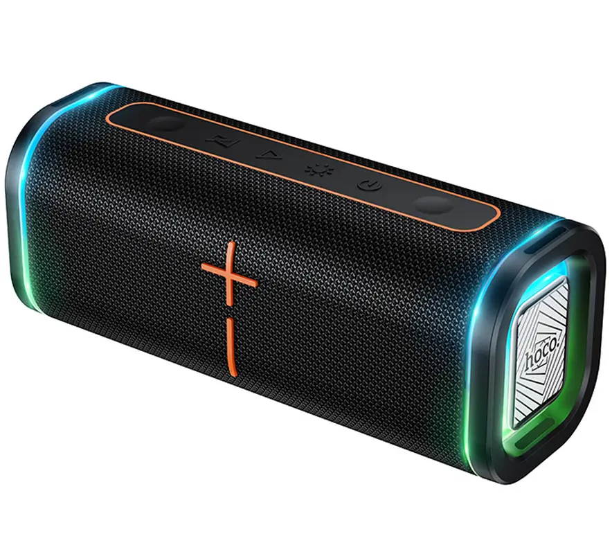 Φορητό Ηχείο Bluetooth HOCO HC51, 30W, TWS, RGB, Μαύρο