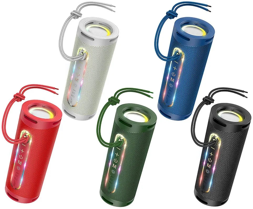 Φορητό Ηχείο Bluetooth HOCO HC9 Dazzling Pulse Sports, 10W, TWS, RGB, Μπλε