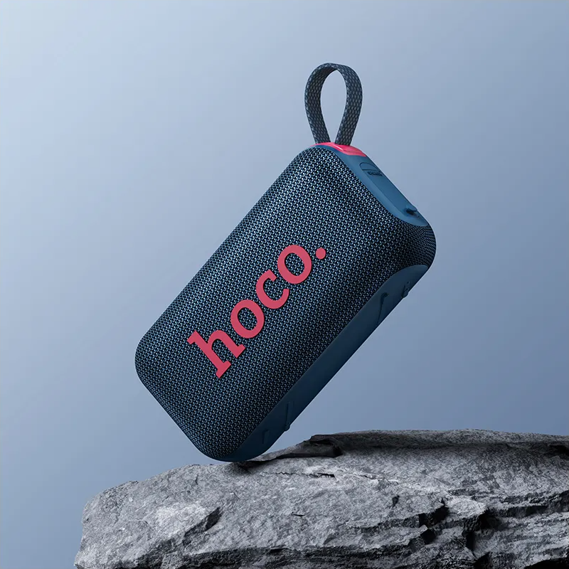 Φορητό Ηχείο Bluetooth HOCO HC32, 2 x 10W, TWS, RGB, Μπλε Ναυτικό