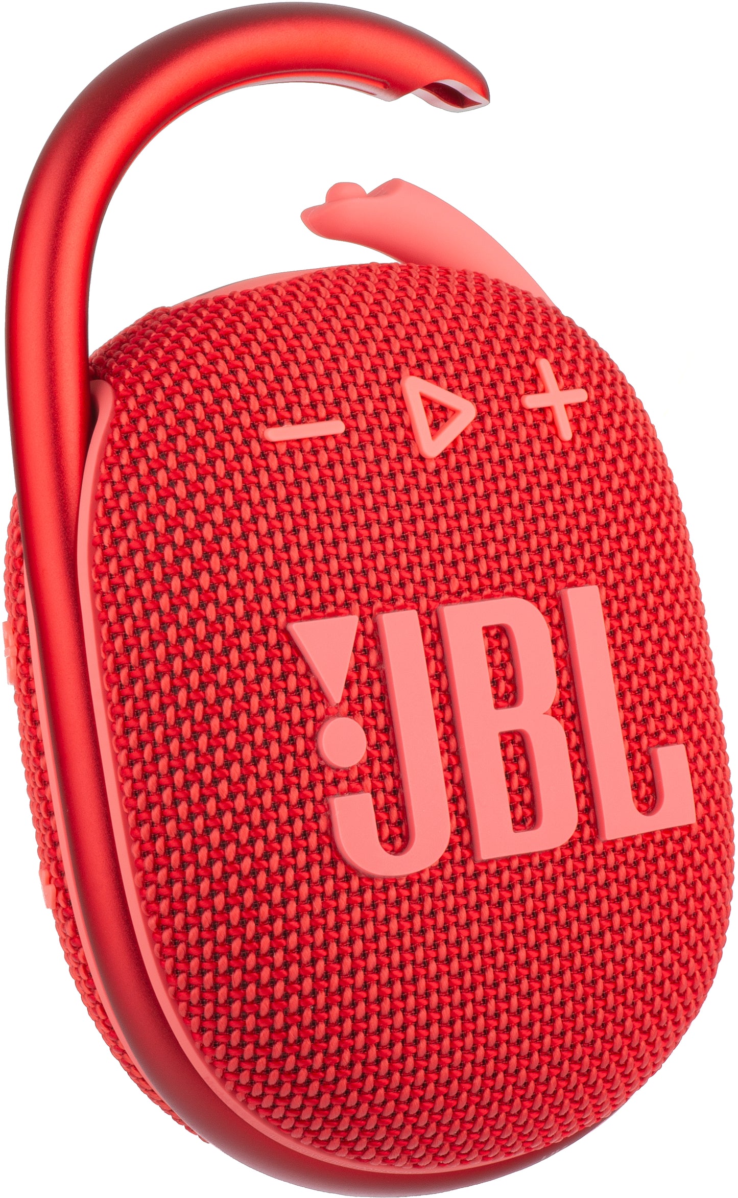 Φορητό ηχείο Bluetooth JBL Clip 4, 5W, επαγγελματικός ήχος, αδιάβροχο, ροζ, ανακαινισμένο JBLCLIP4RED