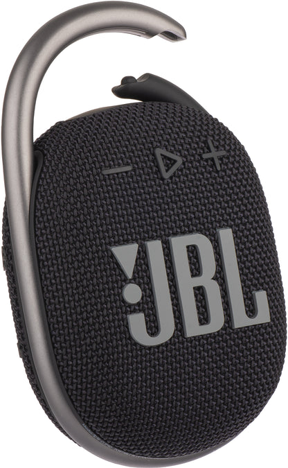 Φορητό ηχείο Bluetooth JBL Clip 4, 5W, επαγγελματικός ήχος, αδιάβροχο, μαύρο JBLCLIP4BLK