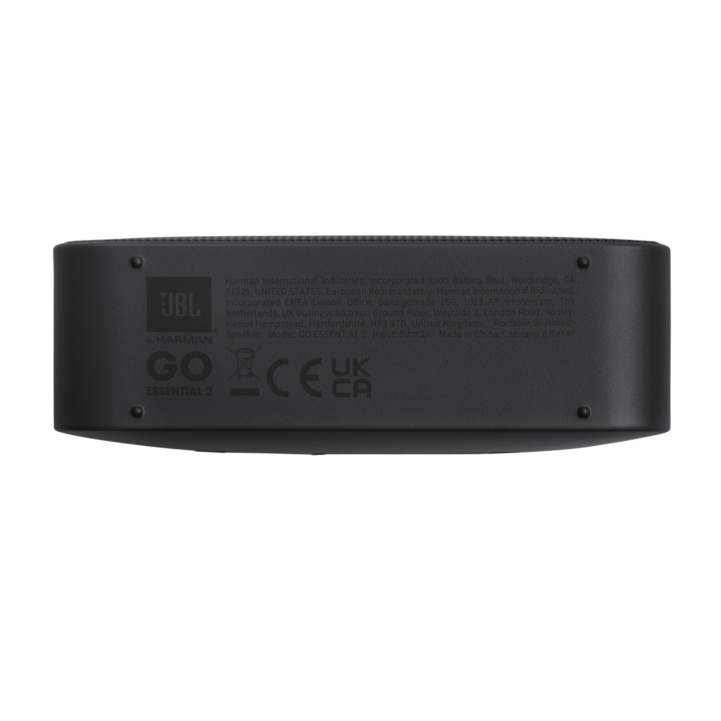 Φορητό Ηχείο Bluetooth JBL Go Essential 2, 3.1W, Pro Sound, Αδιάβροχο, Μαύρο JBLGOES2BLKCN