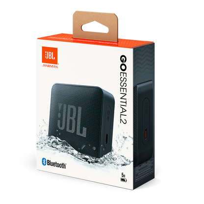 Φορητό Ηχείο Bluetooth JBL Go Essential 2, 3.1W, Pro Sound, Αδιάβροχο, Μαύρο JBLGOES2BLKCN