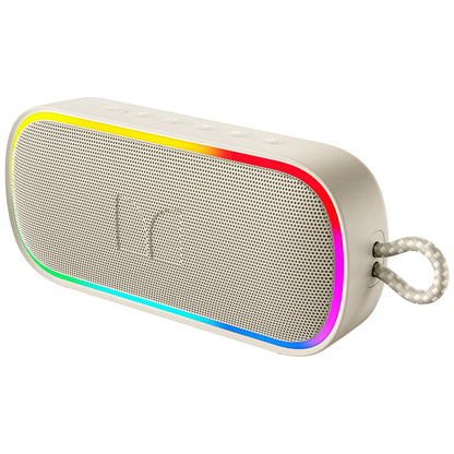Φορητό Ηχείο Bluetooth Monster S150 Plus, 40W, TWS, RGB, Αδιάβροχο, Ανοιχτό Κρεμ