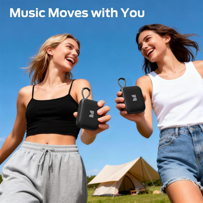 Φορητό Ηχείο Bluetooth Monster S520, 5W, TWS, RGB, Αδιάβροχο, Μαύρο