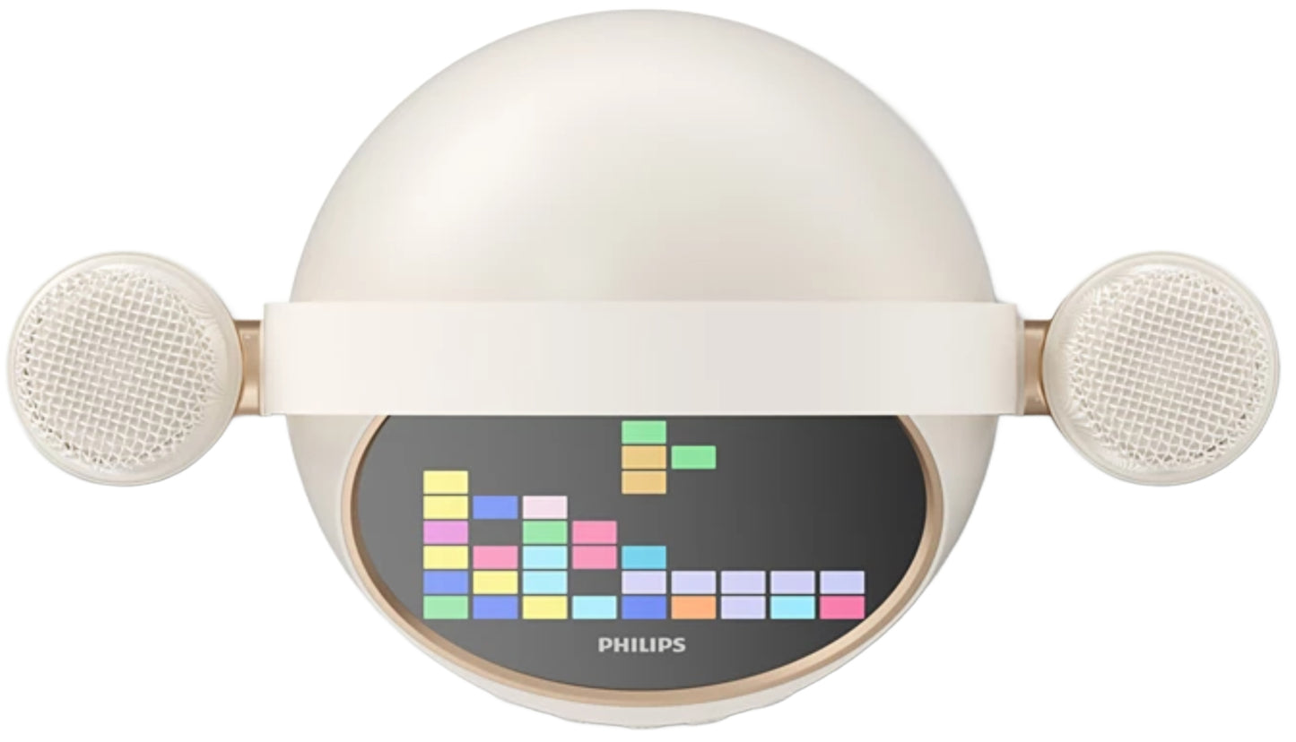 Φορητό Ηχείο Bluetooth Philips, 10W, Καραόκε, Μπεζ TAS2509WT/00