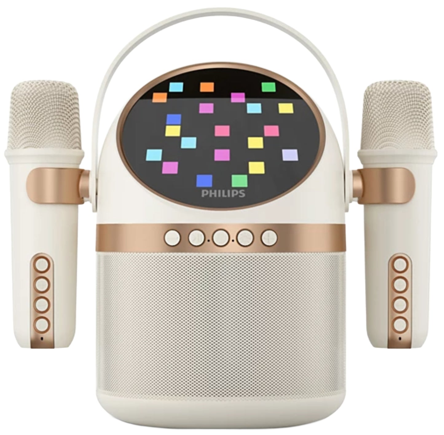 Φορητό Ηχείο Bluetooth Philips, 10W, Καραόκε, Μπεζ TAS2509WT/00