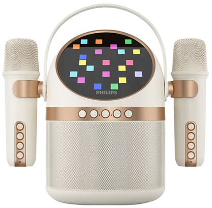 Φορητό Ηχείο Bluetooth Philips, 10W, Καραόκε, Μπεζ TAS2509WT/00