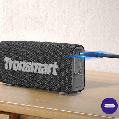 Φορητό ηχείο Bluetooth Tronsmart Trip, 10W, TWS, αδιάβροχο, μαύρο