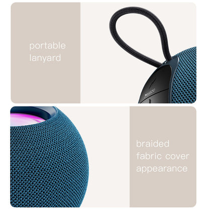 Φορητό Ηχείο Bluetooth Yesido YSW13, 5W, RGB, Μπλε