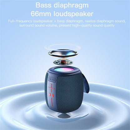 Φορητό Ηχείο Bluetooth Yesido YSW14, 5W, RGB, Μπλε