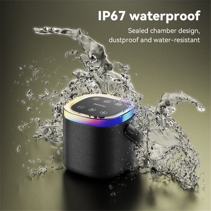Φορητό Ηχείο Bluetooth Yesido YSW25, 5W, RGB, Μαύρο