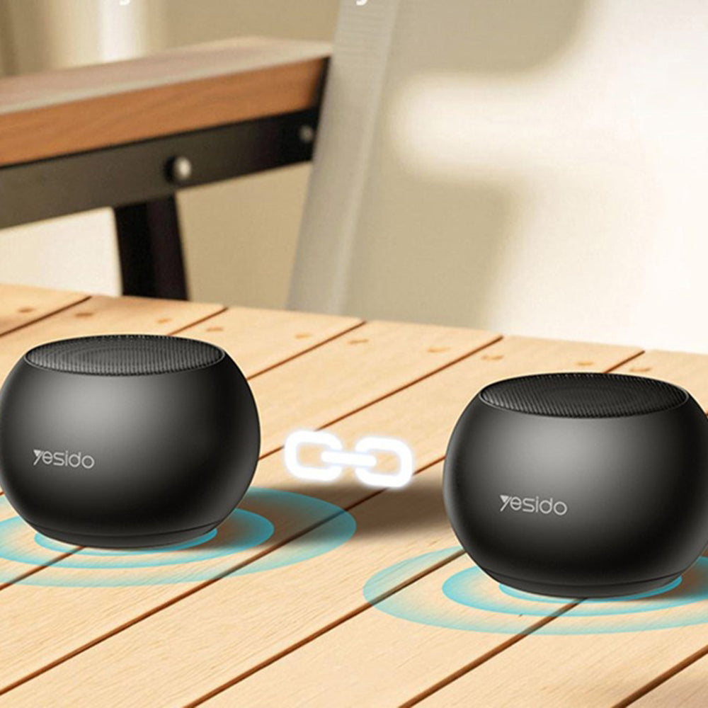 Ηχείο Bluetooth Yesido YSW33, 3W, Μαύρο