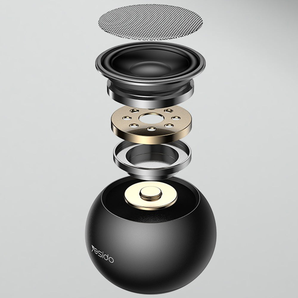 Ηχείο Bluetooth Yesido YSW33, 3W, Μαύρο