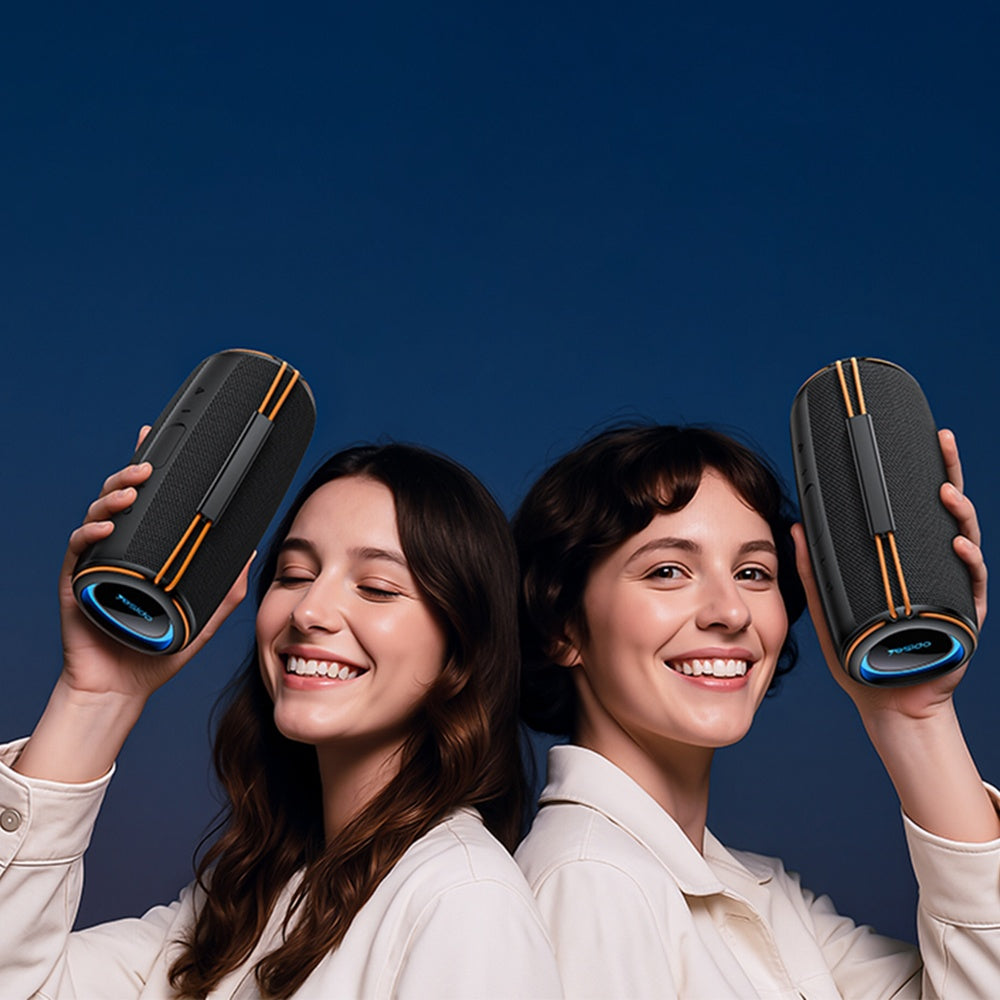 Φορητό Ηχείο Bluetooth Yesido YSW38, 30W, TWS, RGB, Μαύρο